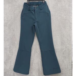 Free Country Women's Small Water & Wind Resistant Soft Shell Snow Pant Teal
